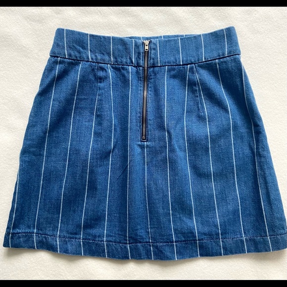 Topshop Denim Mini Skirt - Picture 2 of 2